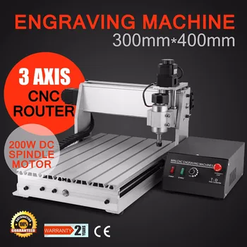 

3 AXIS 3040 CNC ROUTER ENGRAVER ENGRAVING Updated New CNC 3040T Router Engraver/Engraving Drilling and Milling Machine