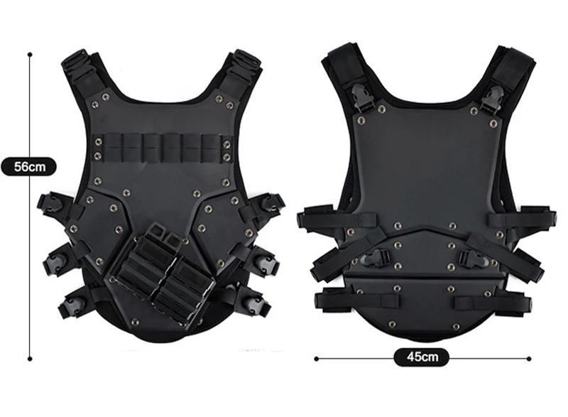 EVA TF3 Тактический Жилет Охотничий военный жилет наружный бронежилет Swat боевой Пейнтбол черный жилет с M4 Mag чехлы