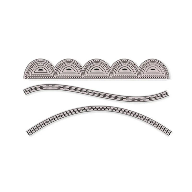 

Naifumofo Die Edge Borders Metal Dies Cutting for Scrapbooking Card Making Album Crafts Diecuts Paper Die Template Stencils