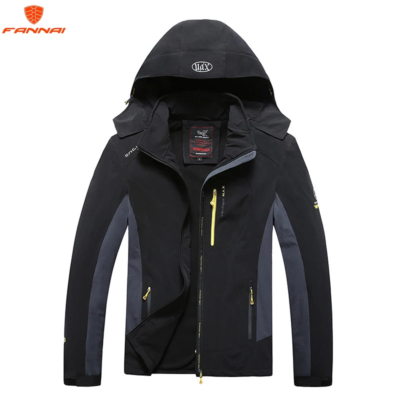 Men's fashion brand jacket men's waterproof windproof jacket spring and