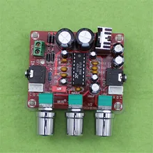 TDA2050+TDA2030 2.1 Three channels subwoofer amplifier board finished board 60W AC9-15V transformer