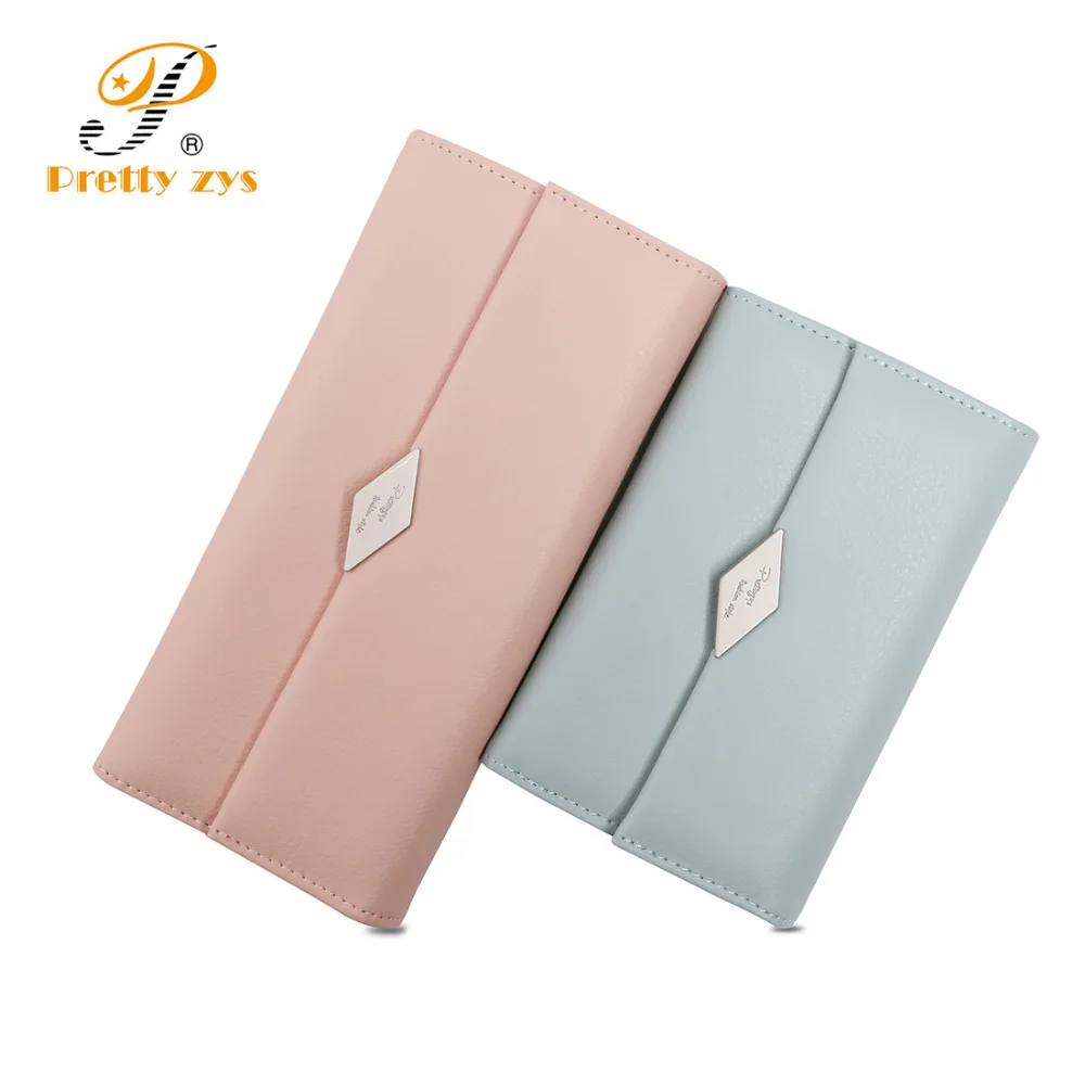 

3 SIZE Fashion Women Short & Long Leather Wallet Portable Solid Color Phone Money Card Purse Lady Clutch Female Change Carteras