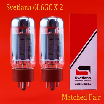 

Free shipping 2pcs Svetlana 6L6GC(6P3P\5881) Vacuum Tube Matched Pair accessories Repalce Psvane EH JJ shuguang 6L6GC/6P3P