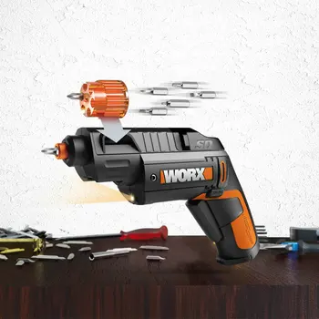 

New Arrival WX254 Mini Built-in 3.6V/1.5A Lithium Battery Cordless Cordless Screwdriver Switching Power Tool