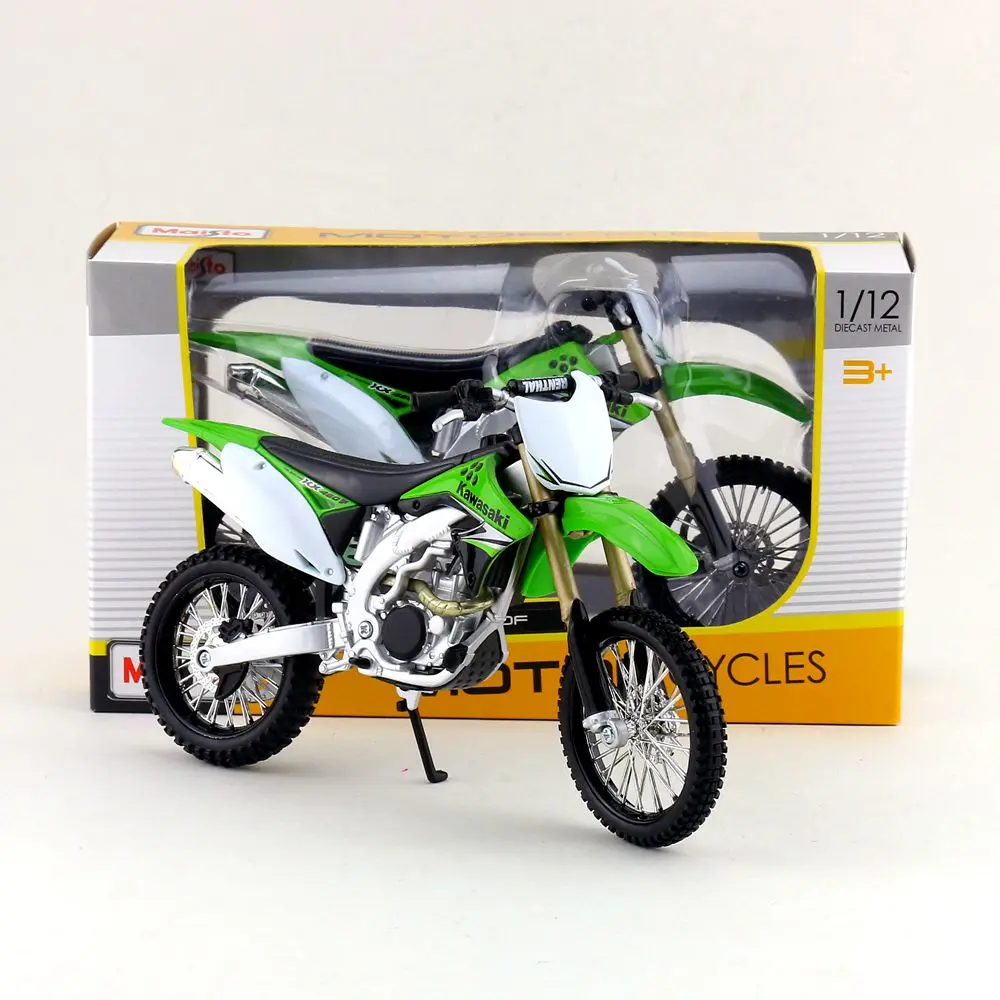 

Maisto/1:12 Scale/Simulation Diecast model motorcycle toy/KAWASAKI KX 450F Supercross/Delicate children's toy/Colllection