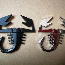 5X 3D Scorpion автомобильный металлический клейкий значок эмблема наклейка Наклейка для Fiat 500 Punto Bravo Stilo, Panda Abarth 500 наклейка s