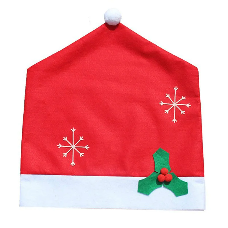 1pcs Lovely Snowflake chair sets Christmas Decoration Dining Room Chair Cover Home Party Supplies Decor 5ZHH163 1pcs Lovely Snowflake chair sets Christmas Decoration Dining Room Chair Cover Home Party Supplies Decor 5ZHH163