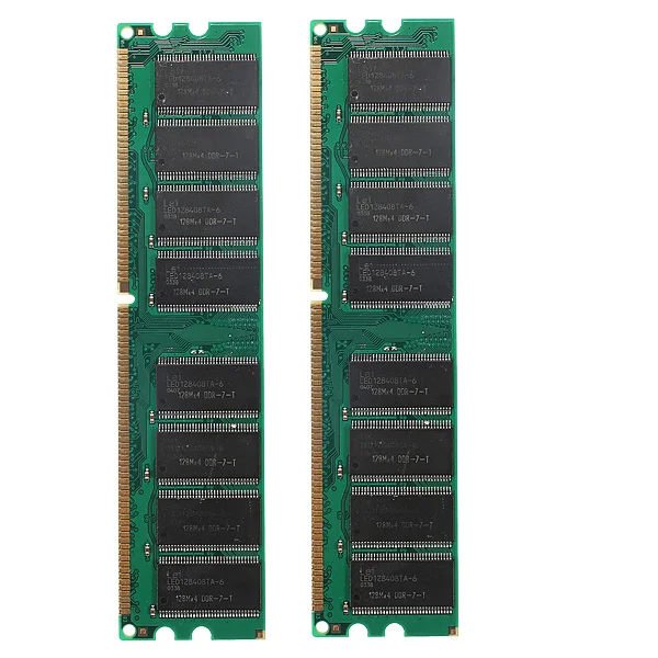 2 Гб(2x1 ГБ) DDR ram 400 МГц PC3200 No-Ecc оперативная память DIMM 184-pin SD ram Настольный ПК совместим с AMD 333/266 МГц