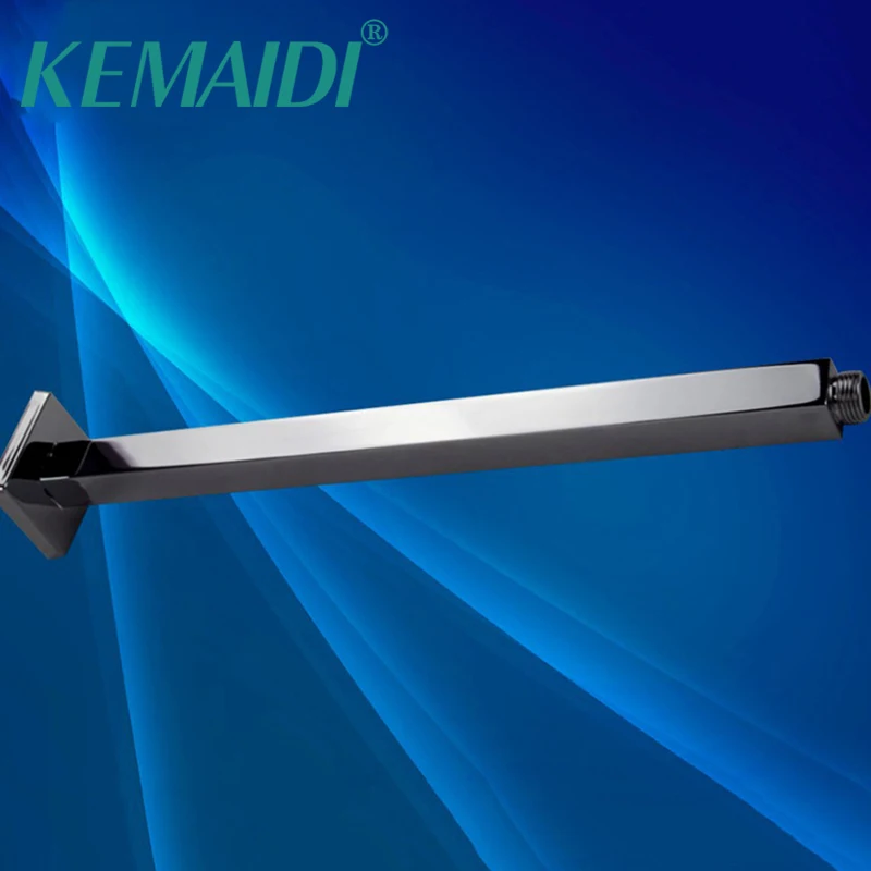 

KEMAIDI Free Shipping Ceiling Mounted 5603/14 16" Chuveiro Square For Shower Head Chrome Plated Shower Bar Shower Arms