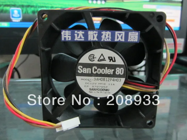 Для SANYO 8025 9AH0812P4H03 DC 12V 0.11A | Компьютеры и офис