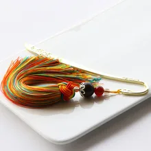 1 шт. креативные классические металлические кисточки закладки блестящие бизнес подарок на день рождения обертывание