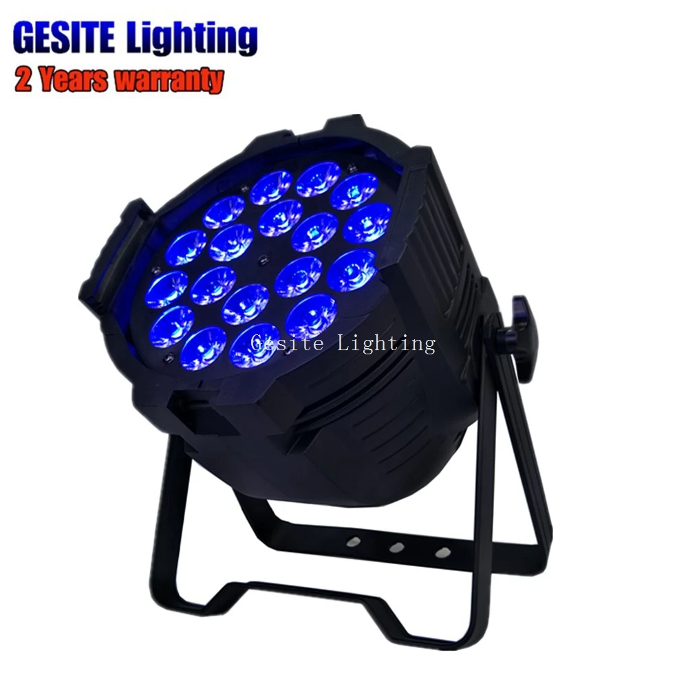 18x18 w Rgbwa uv 6in1 Levou Latas Par Led Luz da Arruela da Parede 2 Cheap Efeito de Iluminação de palco