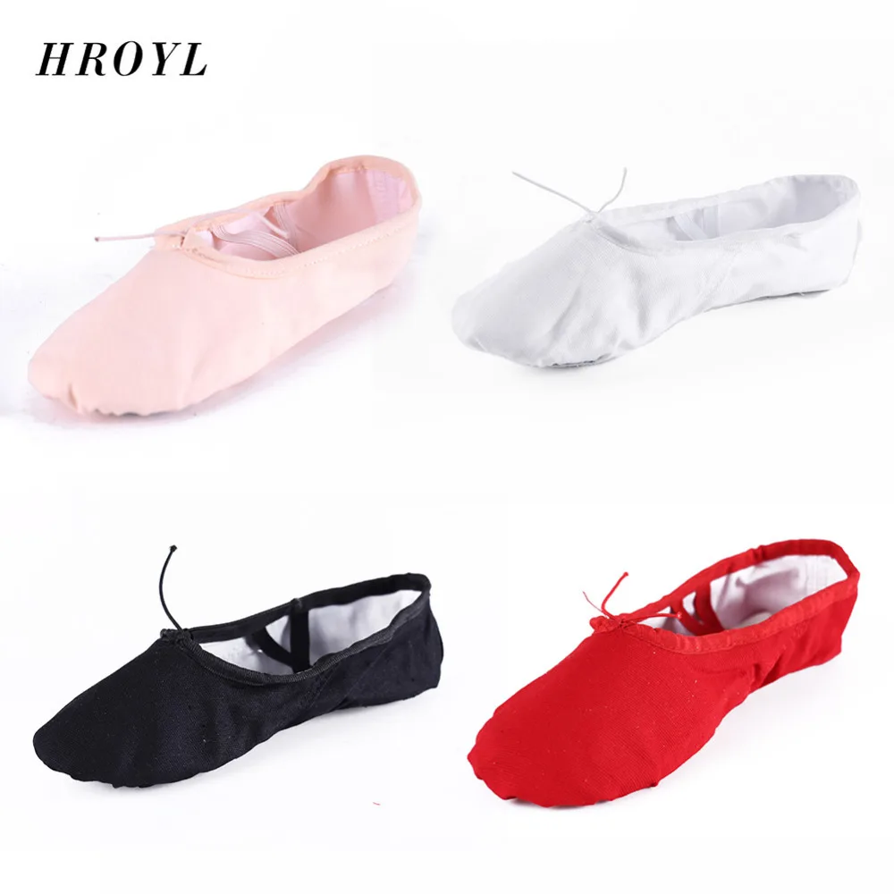 

Free Shipping Brand New Style Unisex Exercise Ballet Canvas dance shoes SLIPPERS Sales Promotion
