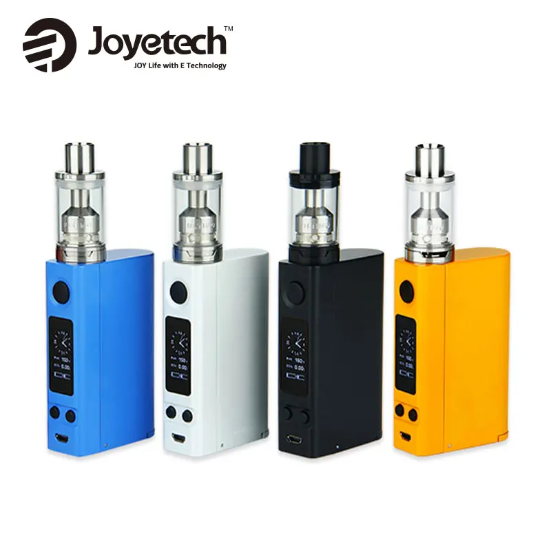 100% Оригинал Joyetech eVic VTC двойной комплект Электронная сигарета 75 Вт 150 Вт eVic-VTC Dual Box Mod для 4 мл ёмкость ULTIMO танк без батарея