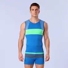 Для мужчин тренировка Pro Gymming Shaper Топ жилет спортивные Леггинсы для бега Yogaing Compress тело фитнес пляж спортивные футболки майка футболки VA12