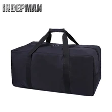 Heißen Männer Frauen Duffle Tasche 2016 Unisex Solide Zipper Große Kapazität Faltbare Reisetasche Tragbare Wasserdichte Nylon Gepäck 4 Farben