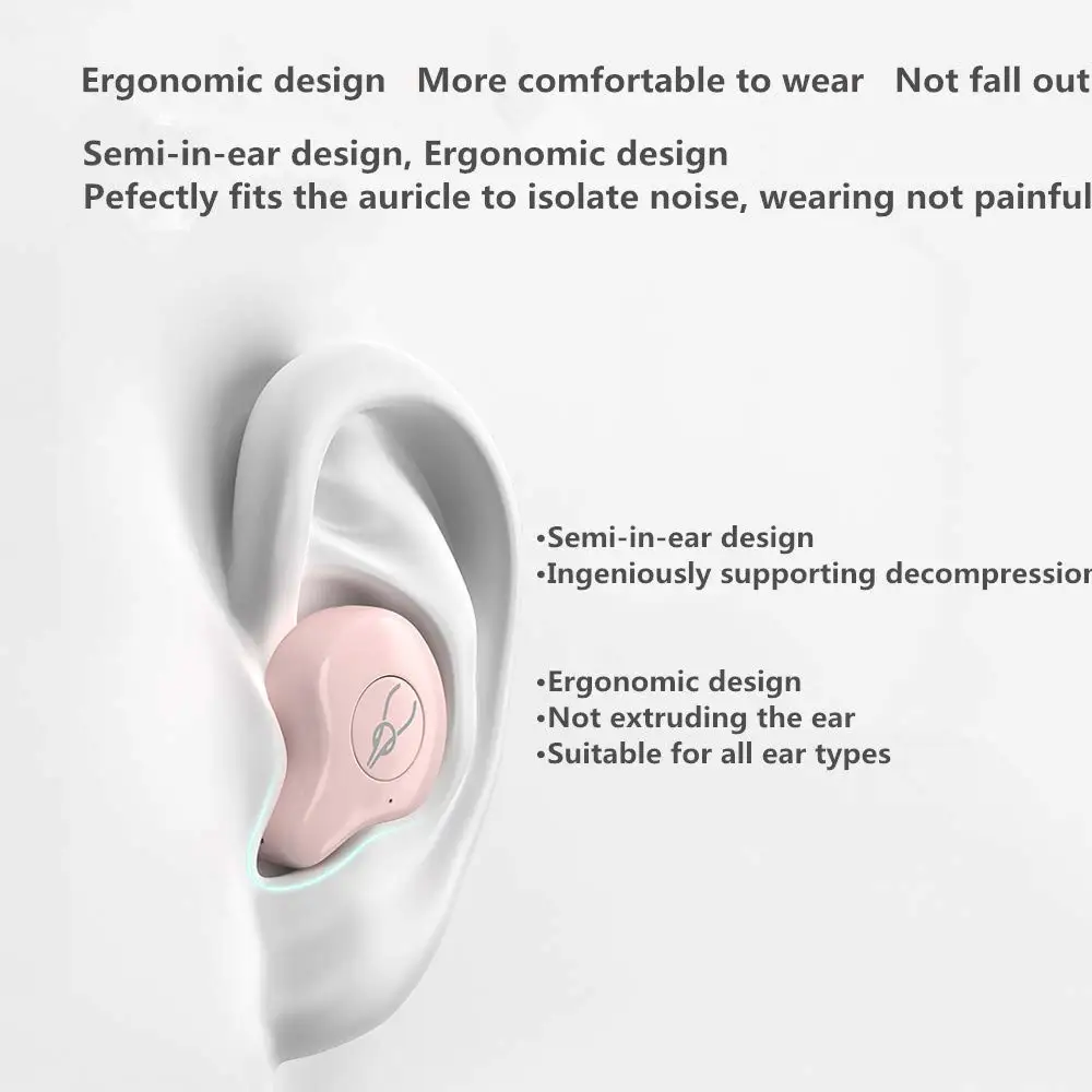 OKCSC TWS Wireless Earbuds Bluetooth 5.0 Earphone