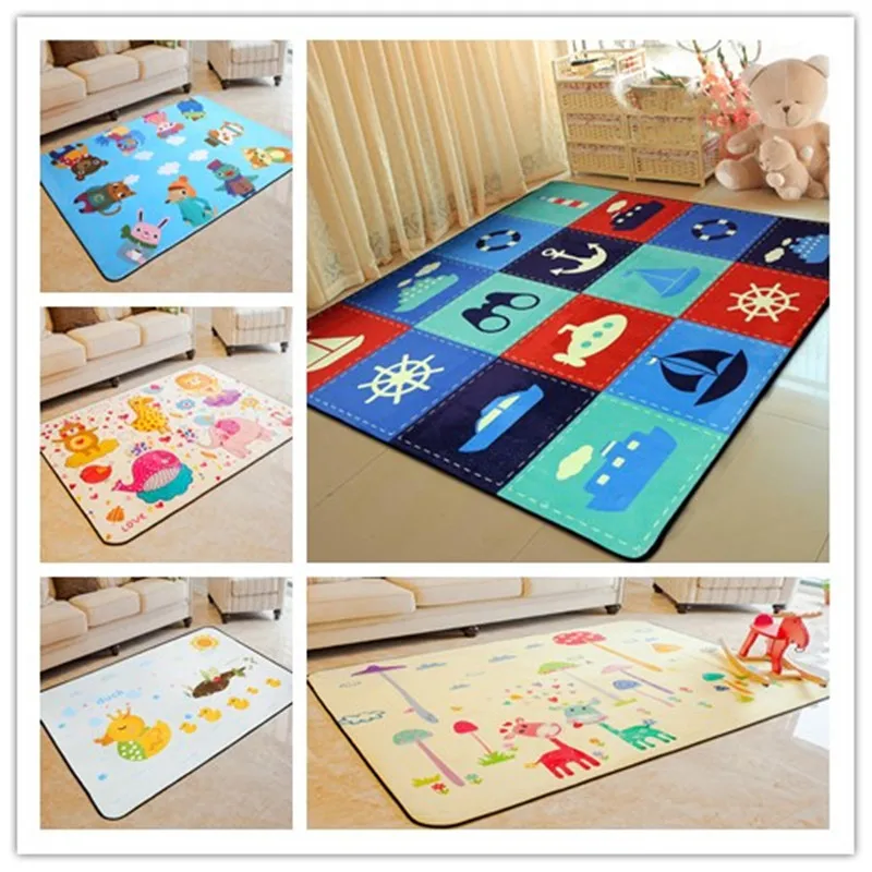 WINLIFE new Cartoon Carpets For Living Room Children Bedroom Rugs And Carpets Computer Chair Area Rug Kids Soft Play Mat WINLIFE new Cartoon Carpets For Living Room Children Bedroom Rugs And Carpets Computer Chair Area Rug Kids Soft Play Mat