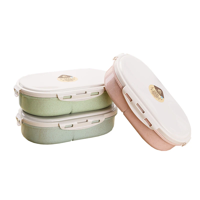 Wheat Straw Lunch Box Health Natural 3 Grid Student Portable Food Storage Box Lunch Box Microwave Tableware Bento Box
Wheat Straw Lunch Box Health Natural 3 Grid Student Portable Food Storage Box Lunch Box Microwave Tableware Bento Box