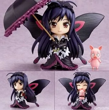 Аниме MCR 10 см Q версия Accel World Kuroyuki hime передвижная экшн фигурка коллекция игрушек