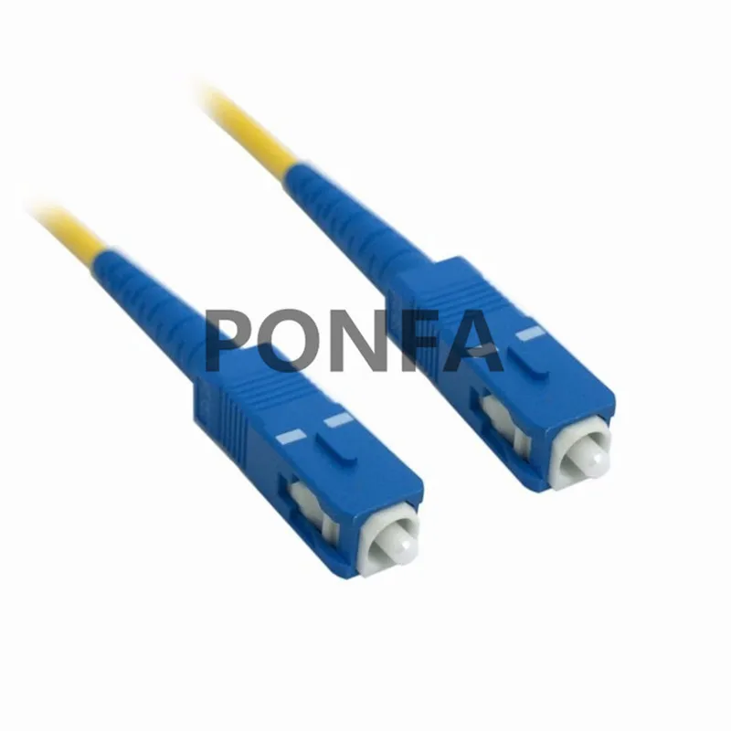 SC в SC волоконно патч-корд соединительный кабель SM Simplex одномодовый оптический для сети 3 м 5 м 10 м 10ft 16ft 33ft