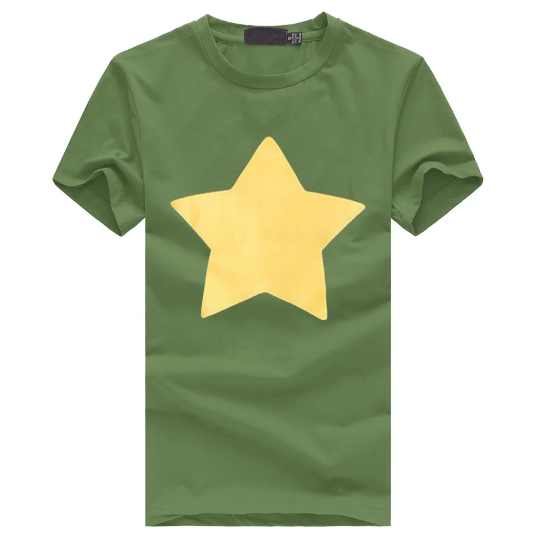 

Mens T-shirts STEVEN UNIVERSE STAR COOKIE CAT Shirt Short Sleeved Shirt special price thin funny cotton plus casual size S-3XL
