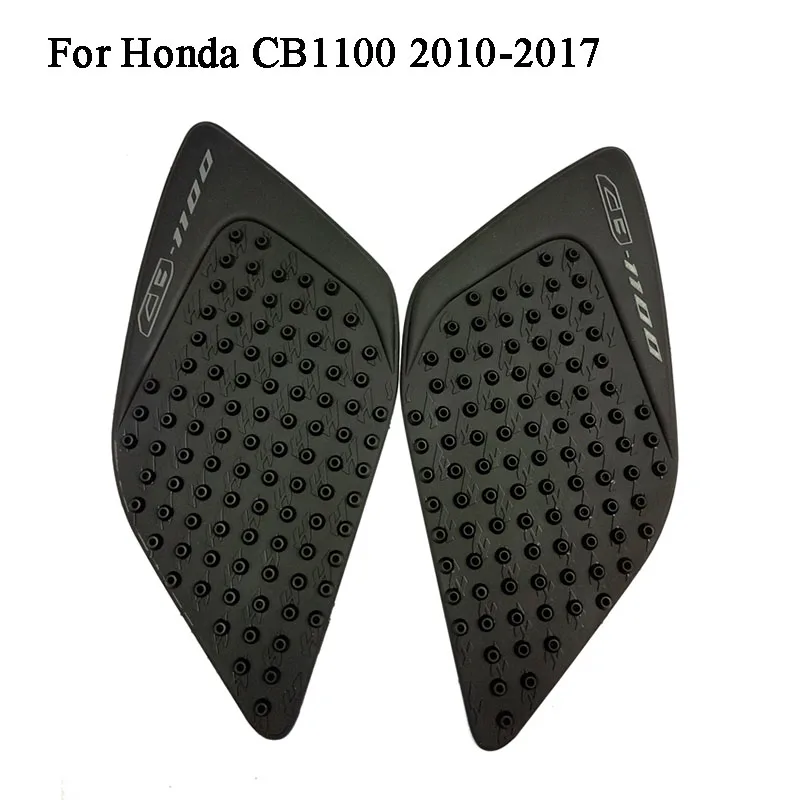 MTImport Anti slip Tank Pad Side Gas Knee Grip Traction Pads Sticker Decals For Honda CB1100 2010 2011 2012 2013 2014 15 16 17 (1)