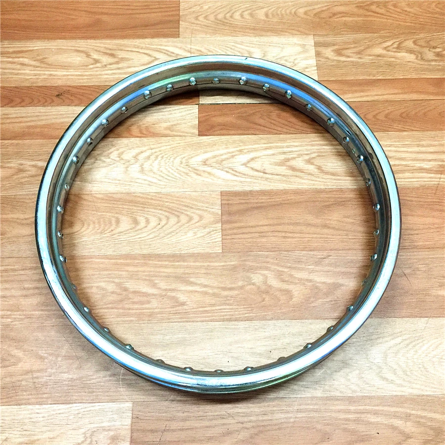 Motorcycle Wheel Motorcycle Rim 1.4/1.6/1.85/2.15/2.50/3.00x15x16x17x18x19x21 Rims 1pcs 36 Holes Stainless Steel 1.6X21