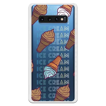 

Stand case costume drawing Icecream WP013 for Samsung Galaxy S10 Plus