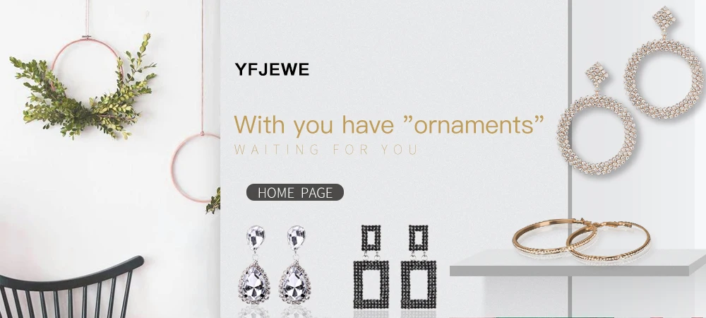 YFJEWE, модный бренд, стразы, классические серьги с кристаллами золотистого и серебристого цвета, свадебные украшения, Guft, Прямая поставка E290