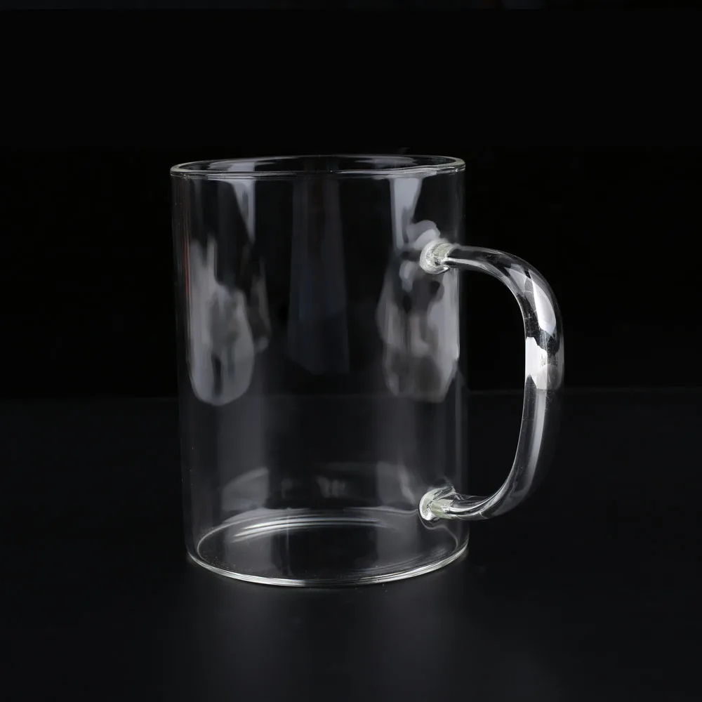 Прозрачный контейнер для емкостей для кофе, напитков, креативное обеденное молоко пиво, чашка для чая, прозрачная чашка из боросиликатного стекла
