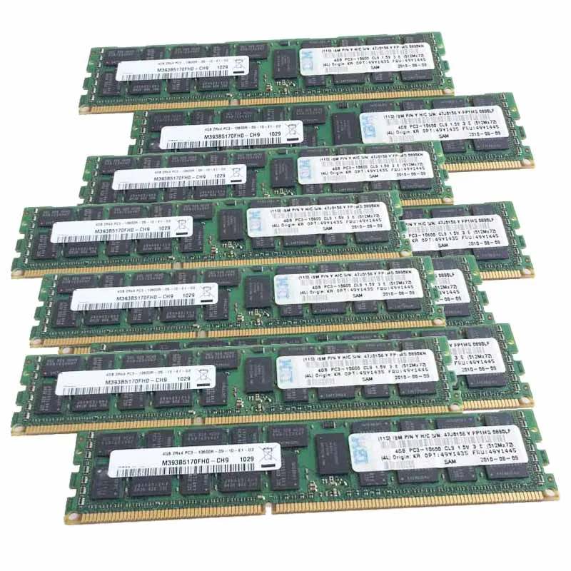 

10X4GB PC3-10600R DDR3 1333mhz ECC Memory REG Registered 240-pin RAM 2RX4 server memory
