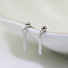 925 пробы, серебряные серьги-гвоздики для женщин, вечерние, подарок brincos, гипоаллергенные, Стерлинговое серебро, ювелирные изделия EH1152