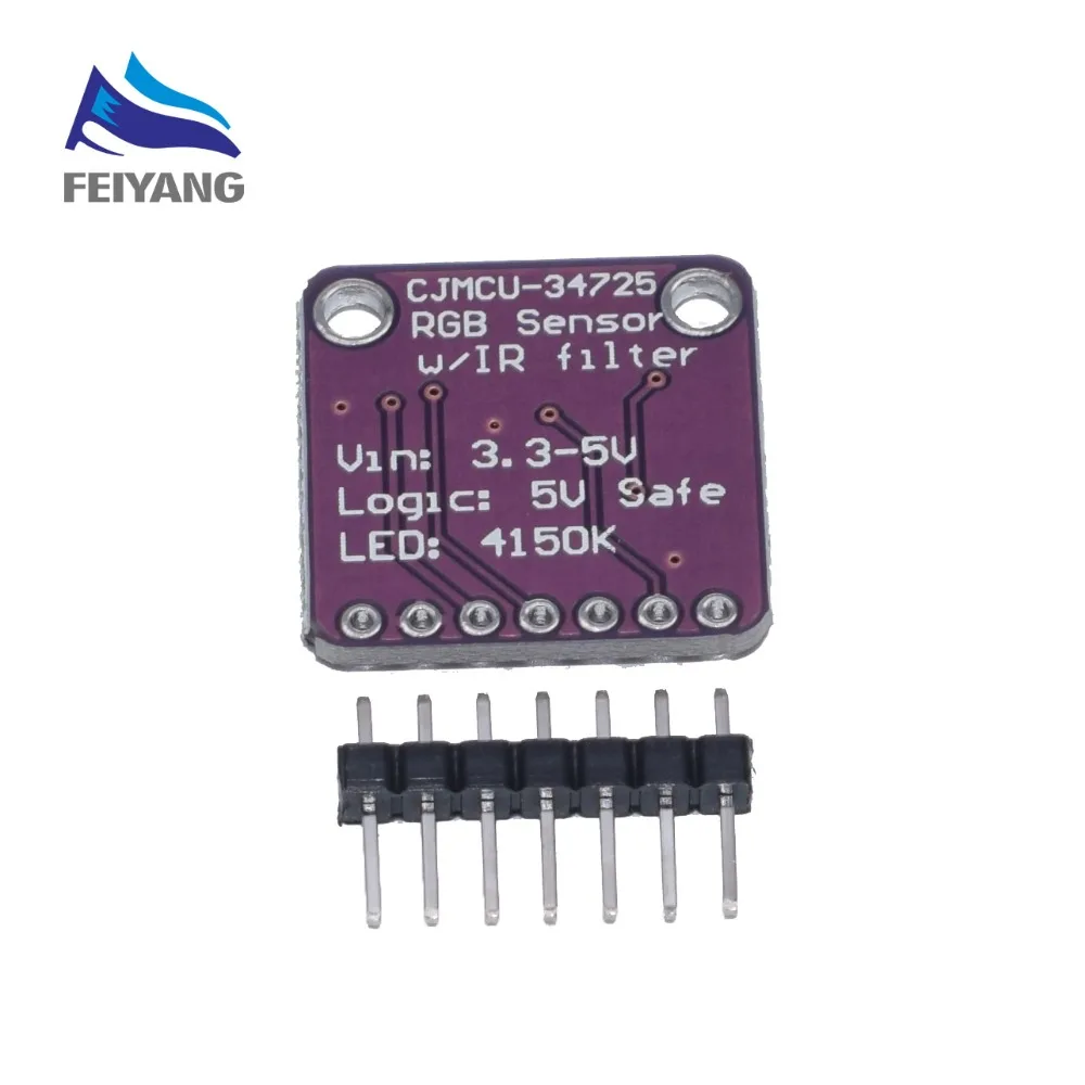 Tcs34725 arduino. Датчик цвета rgb tcs34725. Датчик цвета tcs34725. Tcs34725 rgb sensor pictures. Arduino color sensor 34725.