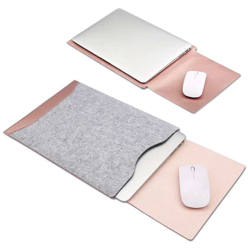 Fashion Laptop Bag Felt Universal Notebook Case Pouch For Apple Macbook Air Pro Retina  12 13 15 bag for macbook air 13 case