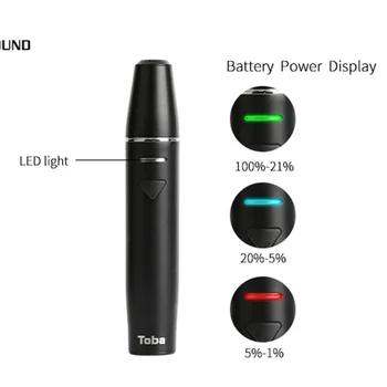 

Original GreenSound TOBA ICOS Electronic cigarette vaporizer vape kit 1500mah vaper cigarettes icos pen for iCos vapor vapes