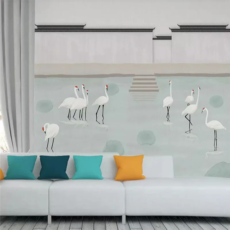 Hand-painted ancient town wall professionally produced murals wholesale wallpaper mural poster photo wall Hand-painted ancient town wall professionally produced murals wholesale wallpaper mural poster photo wall