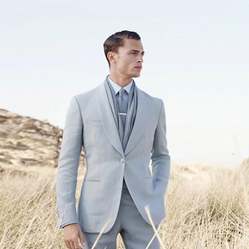 

2018 Latest Coat Pant Designs smoking blue shawl lapel tuxedo classic elegant men suit for wedding casual country homme terno