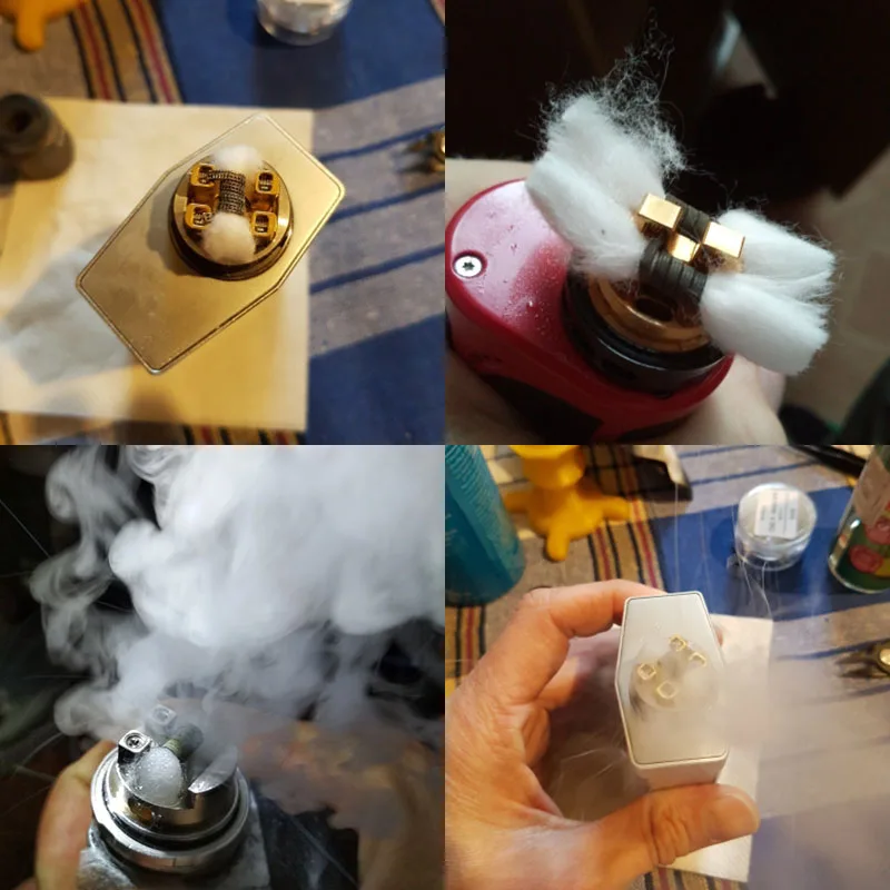 High Quality Prime Vape Cotton Coil Wick for Electronic Cigarette RDA