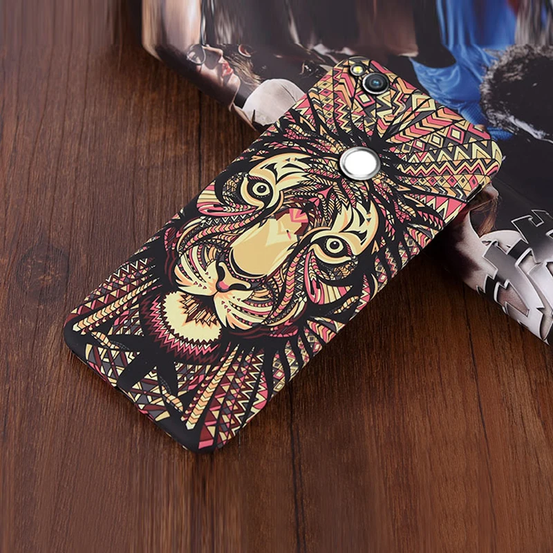 YonLinTan coque чехол для Huawei Honor 8 Lite honor 8lite мобильный телефон Слон Тигр Животное жесткий