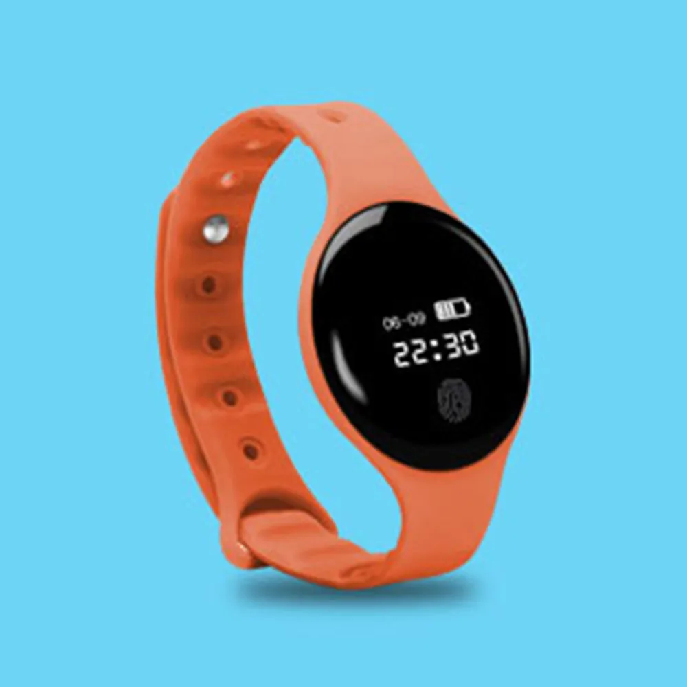 Новые Bluetooth Смарт часы группа Для женщин Водонепроницаемый браслет Фитнес трекер Браслет SMS QQ педометр спортивные Smartwatch IP65