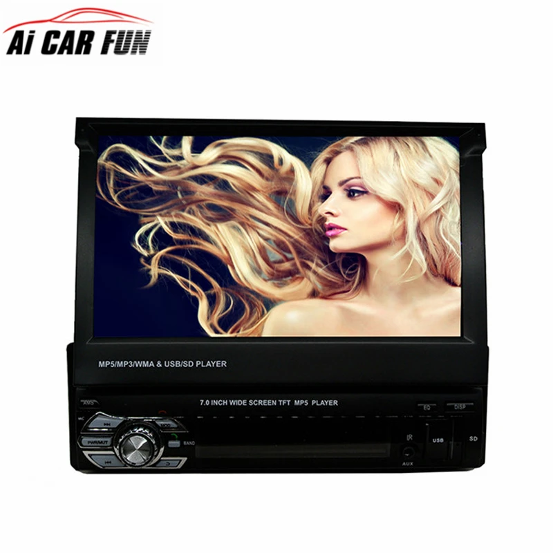 RM GW9601G 1 Din font b Car b font Video MP5 Player 7 Inch HD Touch
