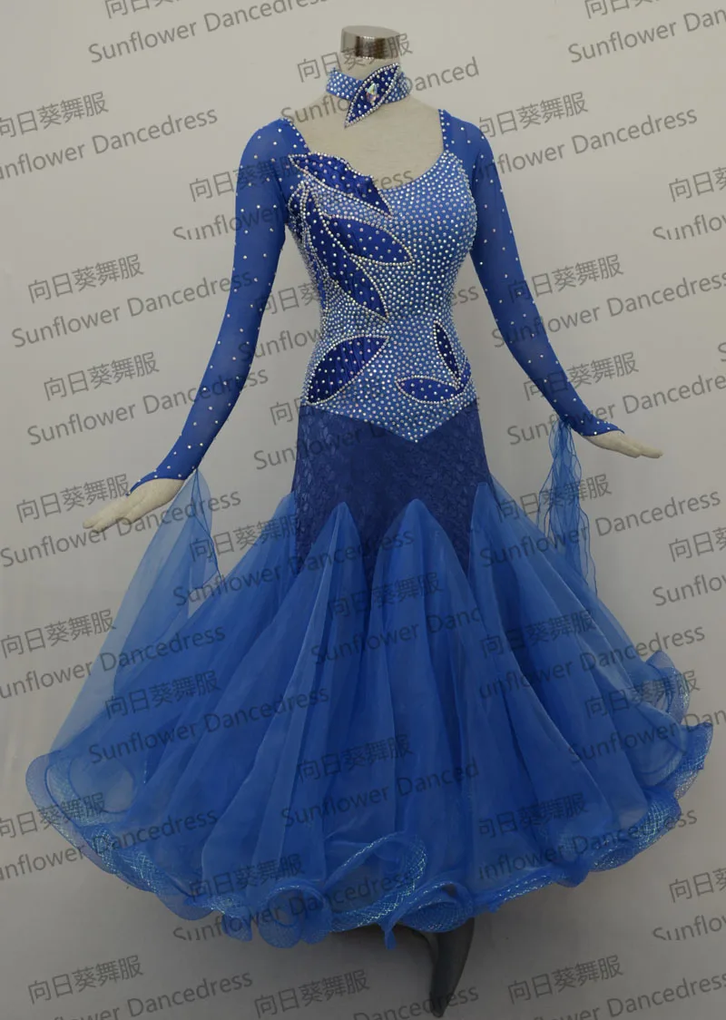 

New Style!ballroom Standard Dance Dress ballroom dance competition in international competitions,Waltz Competition Dress,Women's