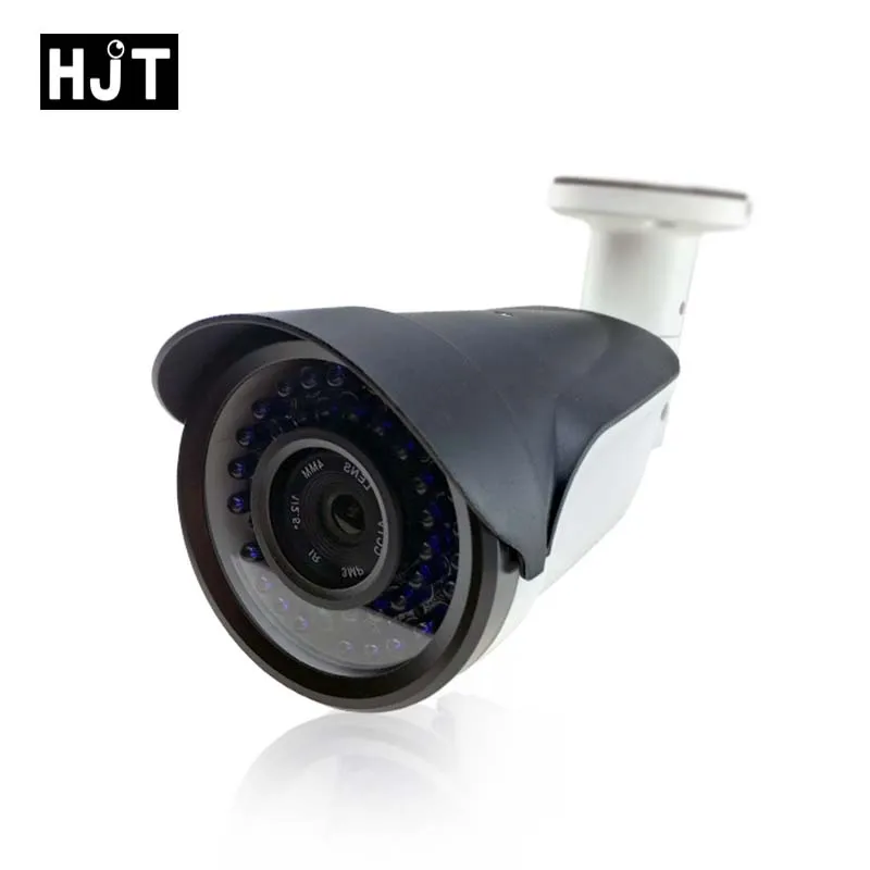 HJT 2018 AUDIO 48V POE HD 720P 1 0MP IP Camera Security Network P2P IR LEDs