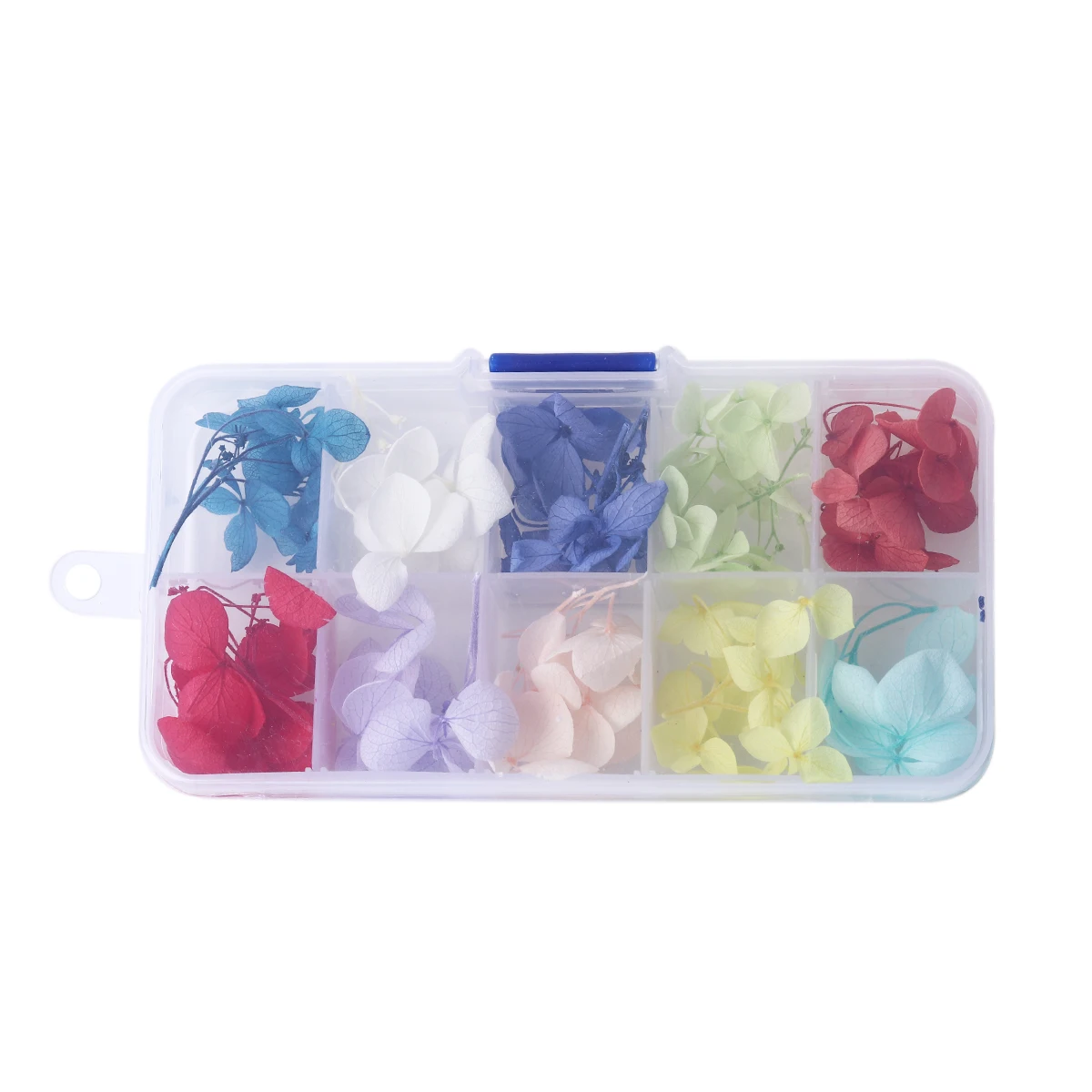 

DoreenBeads Resin Jewelry Tools Resin Crafts Filling Materials Rectangle Multicolor Dried Flower For Jewelry Making 1 Box