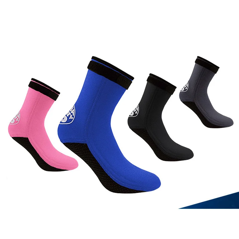

3mm Neoprene Surf Wetsuit Diving Socks Underwater Hunting Shoes Underwater Swimming Keep Warm Anti-coral swimming equipment