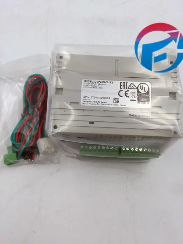 DVP28SV11T2 Delta PLC SV series 28 point 16DI 12DO (NPN транзистор) DC power SRAM Новый с кабелем