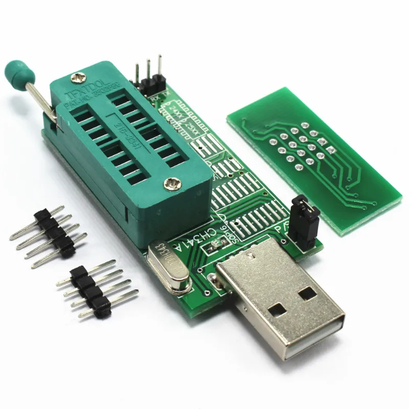CH341A 24 25 серии EEFROM флэш программист с BIOS USB программным обеспечением и драйверами