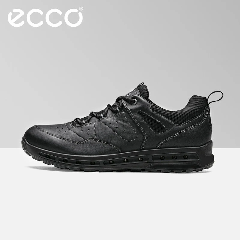 ECCO 2018 New Men's Cow Genuine Leather Shoes Autumn Winter Outdoor Athletic Sneaker Waterproof Warm Casual Footwear Sneakers