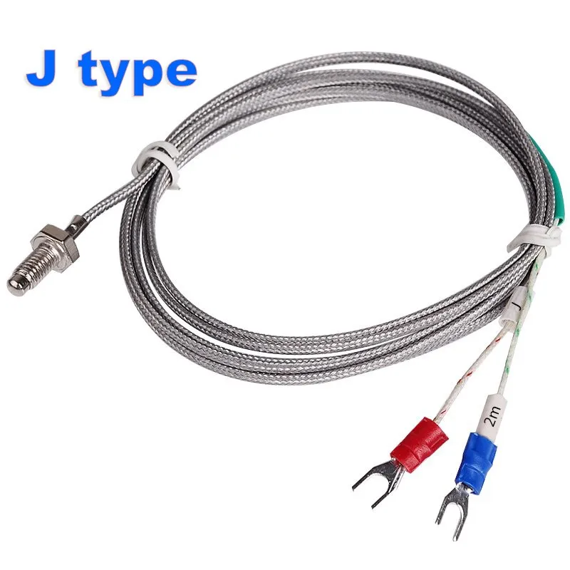 3M Vite M6 Filettatura fine 0-400 ℃ Tipo K Sonda sensore termocoppia impermeabile Resistenza alla corrosione Filo sensore termocoppia 3M Vite M6 Filettatura fine 0-400 ℃ Tipo K Sonda sensore termocoppia impermeabile Resistenza alla corrosione Filo sensore termocoppia